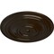 Ekena Millwork Traditional Ceiling Medallion (Fits Canopies up to 8 1/4"), Hand-Painted Bronze, 31 1/2"OD x 2 1/2"P CM31TRBZS - alternate 2
